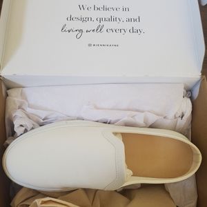 Jenni Kayne canvas slider sneaker